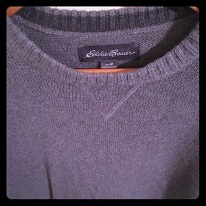 Eddie Bauer Crewneck Sweater Thick Cotton Medium
